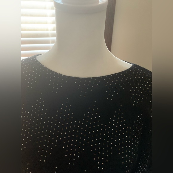 💚5/$25💚LIV Milano size S black sweater - Picture 3 of 7